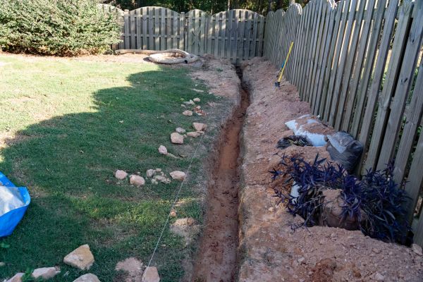 Trench Drain Installation in Wentzville