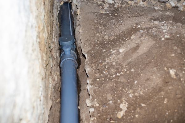 Drain Line Installation in Wentzville