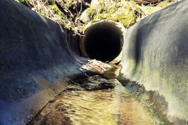 Drainage Swale Installation in Wentzville