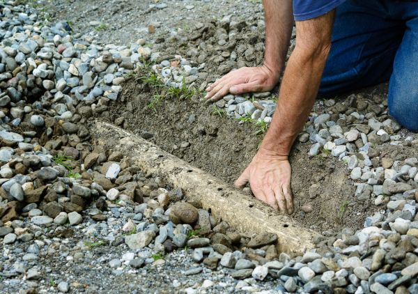 French Ditch Installation in Wentzville