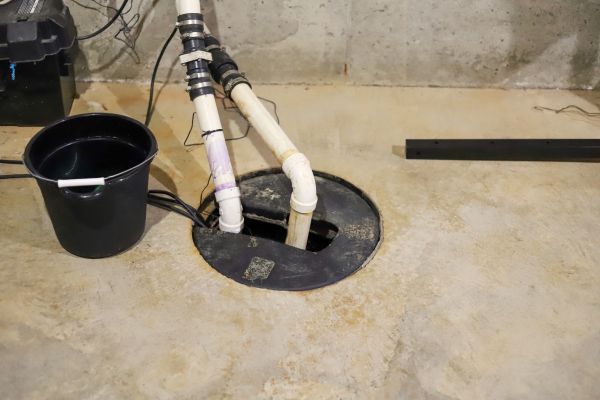 Interior Basement Drainage in Wentzville